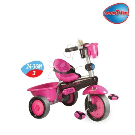 Trojkolky od 10 mesiacov - Trojkolka Zoo Butterfly smarTrike - 3