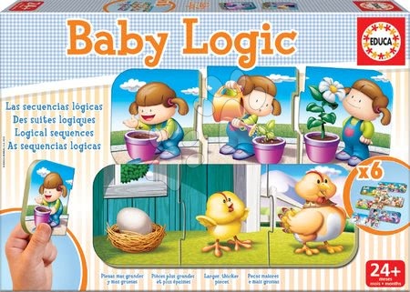 Puzzle pro nejmenší - Puzzle Baby Logic Educa - 2