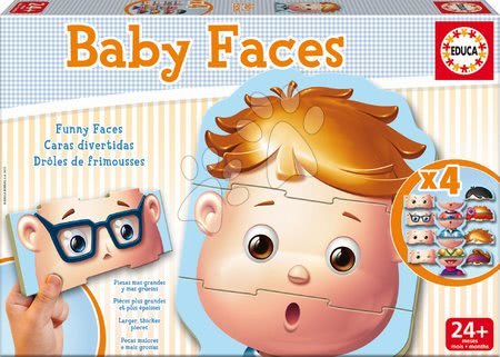 Puzzle pro nejmenší - Puzzle Baby Faces Educa - 2