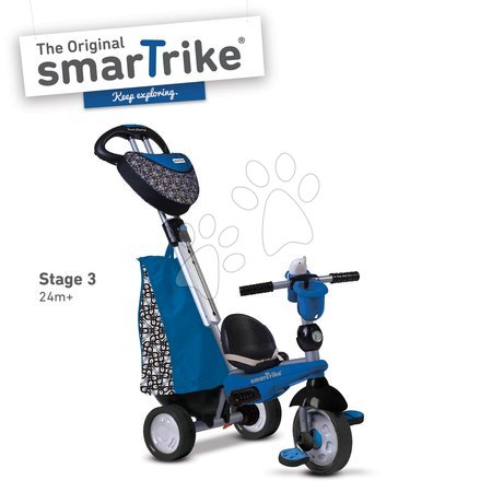 Tříkolky od 10 měsíců - Tříkolka Dream Legend Touch Steering 4v1 smarTrike - 2