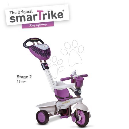 Triciklik 10 hónapos kortól - Tricikli Dream Team Purple Touch Steering 4in1 smarTrike - 2