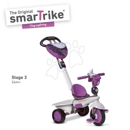 Triciklik 10 hónapos kortól - Tricikli Dream Team Purple Touch Steering 4in1 smarTrike - 3