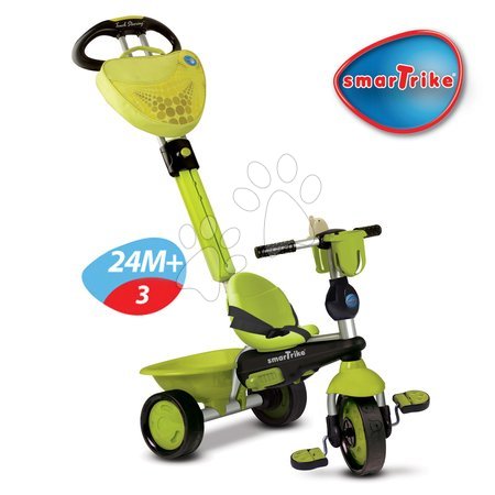 Tříkolky od 10 měsíců - Tříkolka Dream Zoo New Touch Steering 4v1 smarTrike - 2