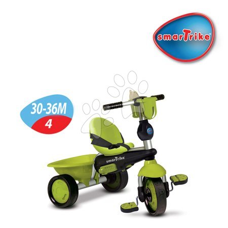 Tříkolky od 10 měsíců - Tříkolka Dream Zoo New Touch Steering 4v1 smarTrike - 3