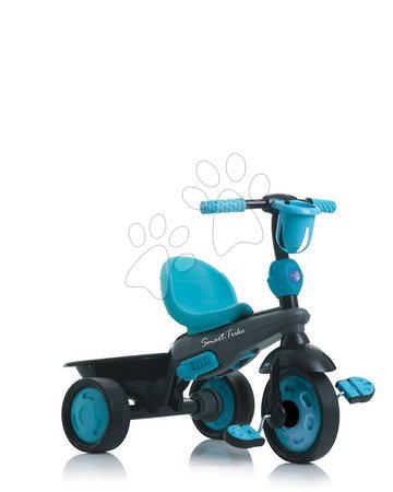 Triciclete de la 10 luni - Tricicletă Boutique Blue Touch Steering 4in1 smarTrike - 6