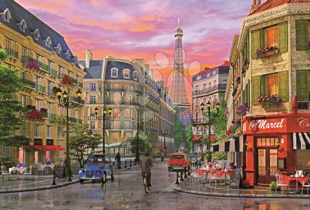 4000 - 8000 delne puzzle - Puzzle D. H. Davison Rue Paris Educa - 1