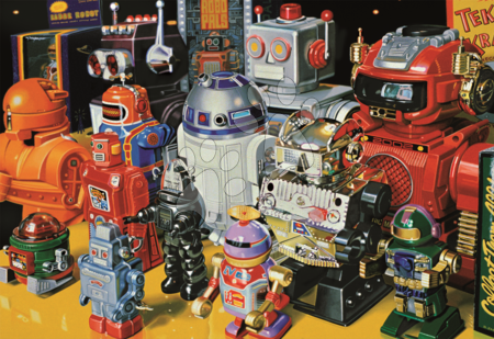 Puzzle 1000-dijelne - EDUCA 15979 Puzzle Genuine Robots, 1000 ks - 1