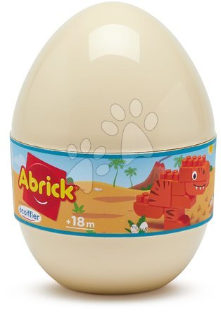 Abrick építőkockák - Építőjáték Dino Eggs Écoiffier - 6