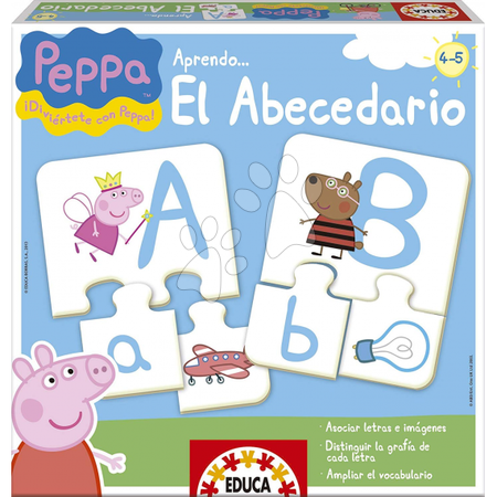 Společenské hry - Naučná hra Učíme se ABC Peppa Pig Educa_1