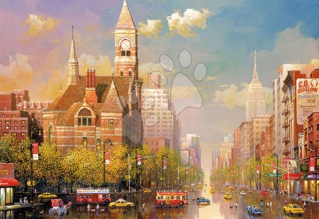 Puzzle 4000 – 8000 dílků - Puzzle Genuine New York afternoon, Alexander Chen Educa - 1