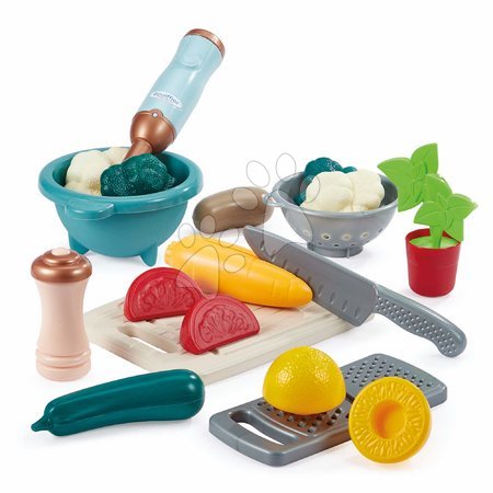 Spielküchen - Küchenset zum Kochen mit Handmixer Vert Azur Écoiffier