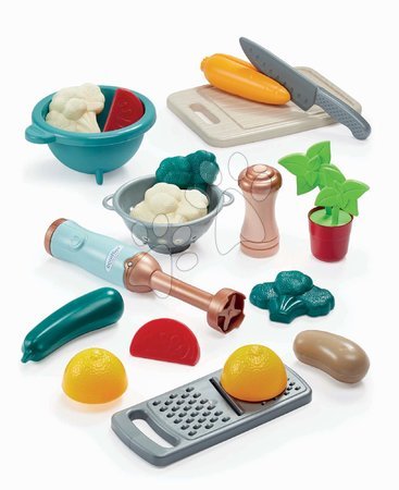 Cocinas infantiles | Página 17 - Conjunto de cocina para cocinar con batidora manual Vert Azur Écoiffier_1