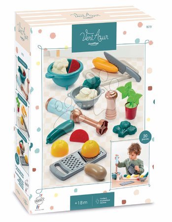 Play kitchen sets - Set kuchynka elektronická a kuchynská sada na varenie a pečenie Tefal French Touch Bubble Smoby - 24