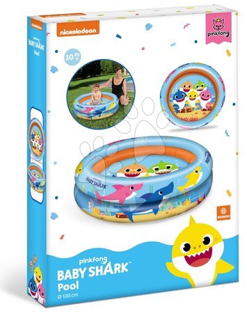 Gyerekmedencék - Felfújható kétgyűrűs medence Baby Shark Mondo  - 2