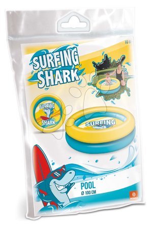 Kinderbecken - Aufblasbarer Pool Surfing Shark Mondo - 2