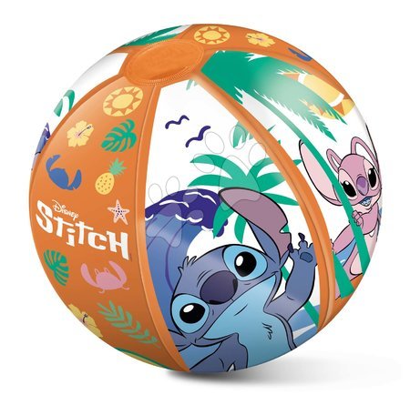 Igračke za djecu od 2 do 3 godine - Naduvljiva lopta Stitch Beach Ball Mondo