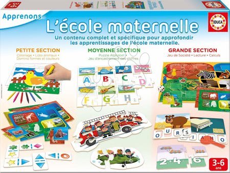 Hračky pre najmenších - Náučné hry Kit L'Ecole Maternell Educa