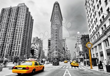 Puzzle 1000 dílků - Puzzle Black and White Flatiron New York Educa - 1