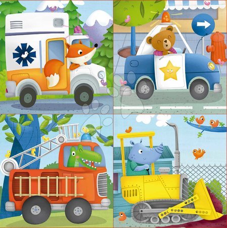 3 - 6 years - Educa Animals-Rescuers Puzzle_1