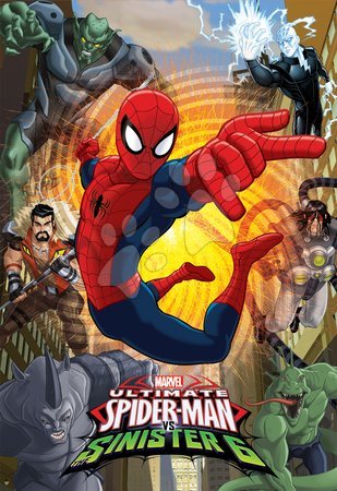 Puzzle 500 dílků - Puzzle Marvel Ultimate Spiderman vs. The Sinister 6 Educa - 1