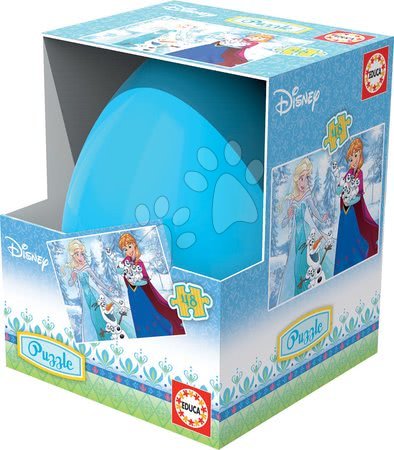 Dětské puzzle do 100 dílků - Puzzle Disney Princezny Frozen a Cars EGG Educa - 3