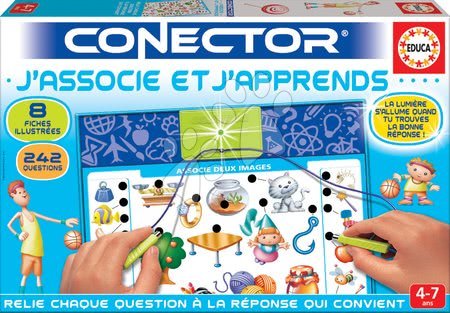 Společenské hry - Naučná hra Conector J'associe et J'apprends Educa
