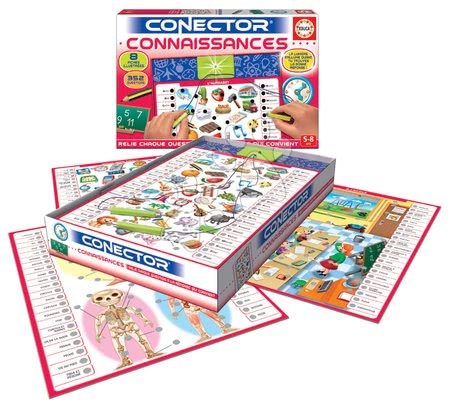 Společenské hry - Společenská hra Conector Connaissances Educa_1