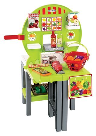 Shops for kids - 100% Chef Écoiffier Vegetable Market 4in1 - 1