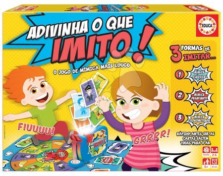 Společenské hry - Společenská hra Adivina que imito! Educa
