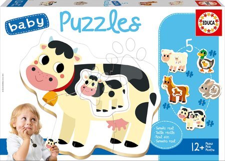 Bébi puzzle - Puzzle legkisebbeknek Baby 5 Educa - 2