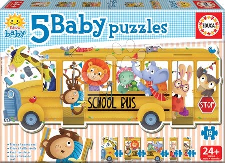 Hračky pre najmenších - Puzzle pre najmenších Baby 5 Educa
