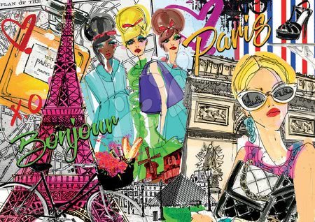 500 darabos puzzle - Puzzle Take me to Paris, Chic World Educa - 1