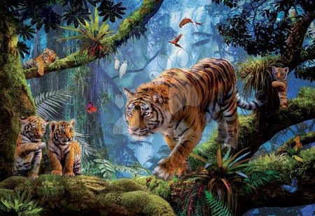 Puzzle - Puzzle Tigers in the tree Educa_1