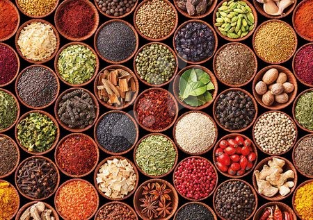 1500 darabos puzzle - Puzzle Herbs and spices Educa - 1