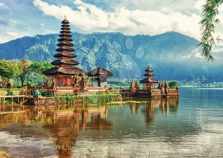 Puzzle 2000 dílků - Puzzle Temple Ulun Danu, Bali Indonesia Educa - 1