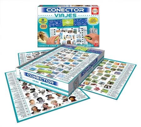 Společenské hry - Společenská hra Conector Monumenty a cestování Viajes Educa_1