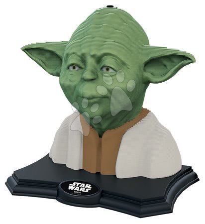 Puzzle 3D - 3D SCULPTURE sochárske puzzle - STAR WARS Yoda - 1