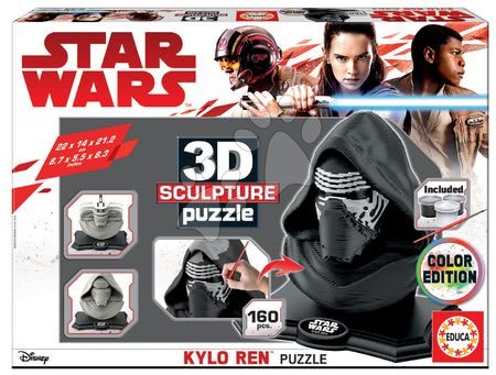 Puzzle 3D - Sochařské puzzle 3D Sculpture – Star Wars Kylo Ren Educa - 1