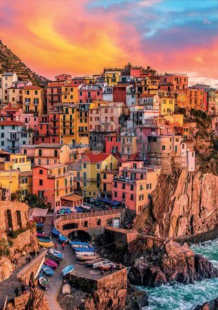 500 darabos puzzle - Puzzle Manarola, Cinque Terre Italy Senior XXL Educa - 1