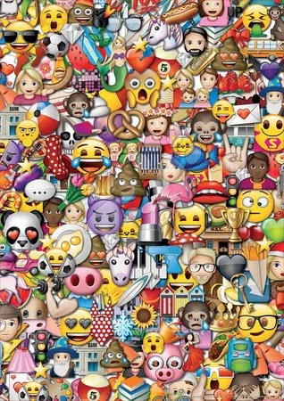 Puzzle 500 dílků - Puzzle Emoji Educa - 2