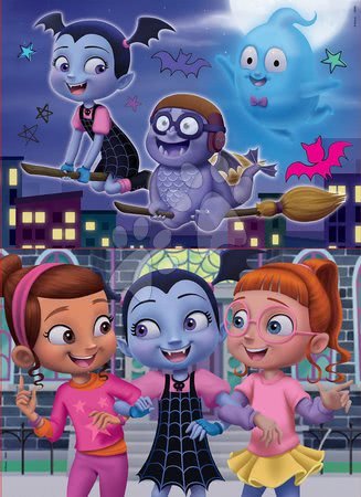 Dřevěné Disney puzzle - Dřevěné puzzle Vampirina Educa - 1