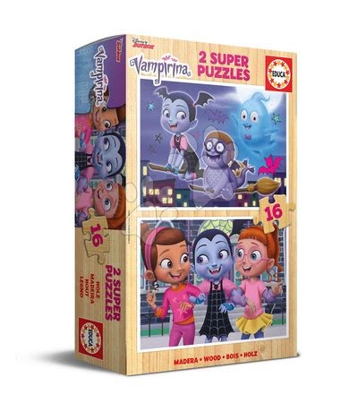 Dřevěné Disney puzzle - Dřevěné puzzle Vampirina Educa - 2