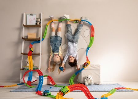 Autópályák - Alkatrészek flexibilis autópályához Flextrem Discovery Set Smoby - 9