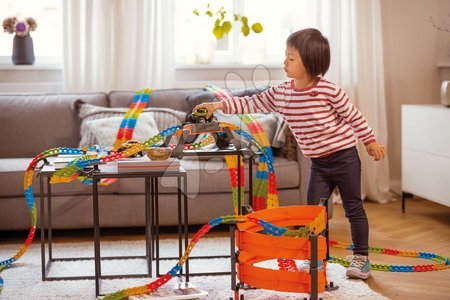 Circuits de voitures - Voie de course flexible FleXtrem Discovery Set Smoby - 29