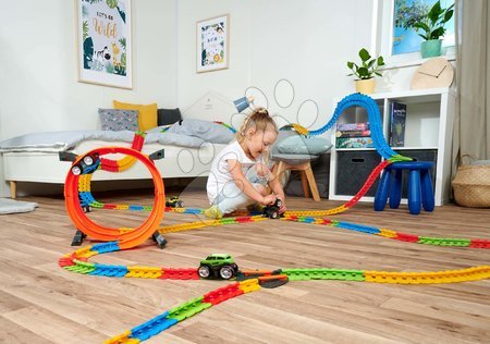 Circuits de voitures - Voie de course flexible FleXtrem Discovery Set Smoby - 30