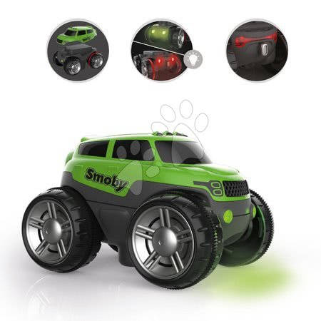 Autópályák - Tartalék autó SUV flexibilis autópályához Flextrem Discovery Set Smoby - 3