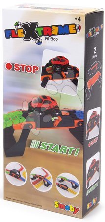 Autodráhy - Náhradní díl Stop-Start k flexibilní autodráze Flextrem Discovery Set Smoby - 9