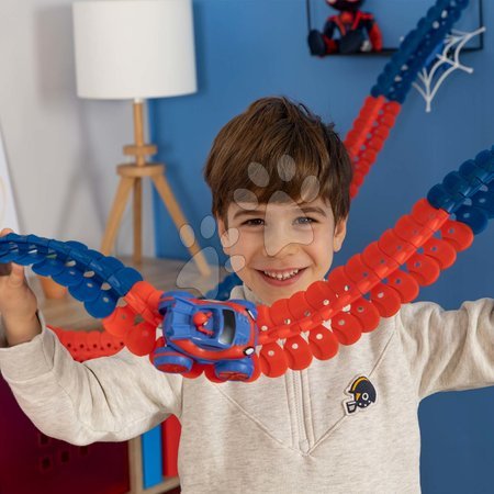 Játékautók - Flexibilis autópálya Spidey Marvel Flextreme Set Asst Smoby_1