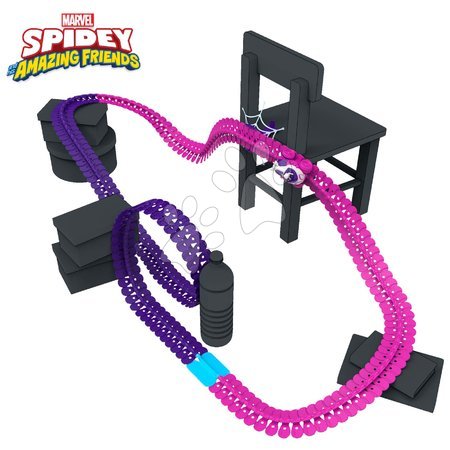 Flextreme Black Friday - Flexibilní autodráha Ghost Spidey Marvel FleXtrem Set Smoby - 2