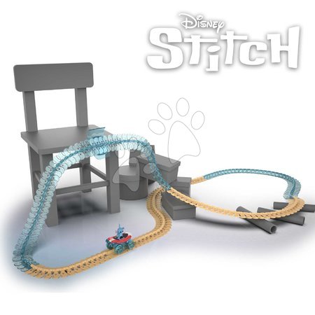 Coches y simuladores de conducción - Set de pista de coches flexible Flextreme Stitch Smoby